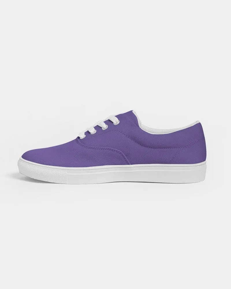 Midtone Violet Canvas Sneakers | Women's | C70M80Y0K0