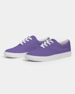 Midtone Violet Canvas Sneakers | Women's | C70M80Y0K0