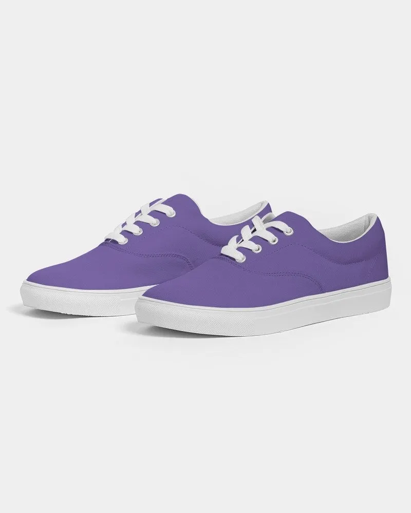 Midtone Violet Canvas Sneakers | Women's | C70M80Y0K0