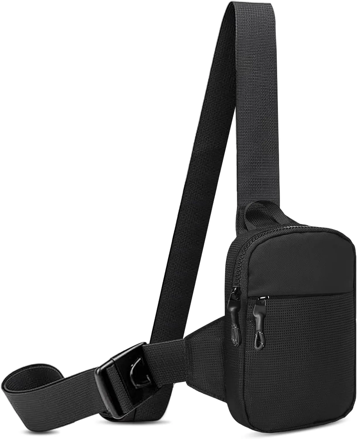 Mini Crossbody Sling Bag for Women Men, Waterproof Sling Pures Fanny Backpack with Adjustable Straps, Lightweight Small Chest Bag for Traveling Hiking