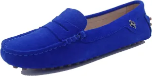 Minishion Women's Casual Loafers Suede Comfortable Driving Shoes YB9603