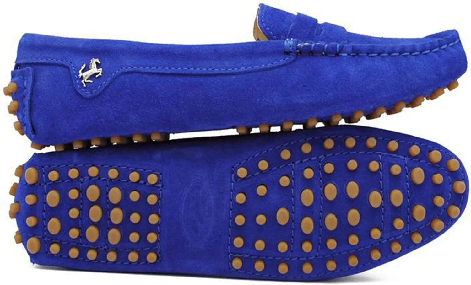 Minishion Women's Casual Loafers Suede Comfortable Driving Shoes YB9603