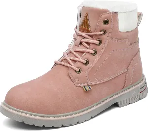 Mishansha Mens Womens Winter Hiking Boots Waterproof Non Slip Warm Lined Snow Boots for Outdoor Trekking