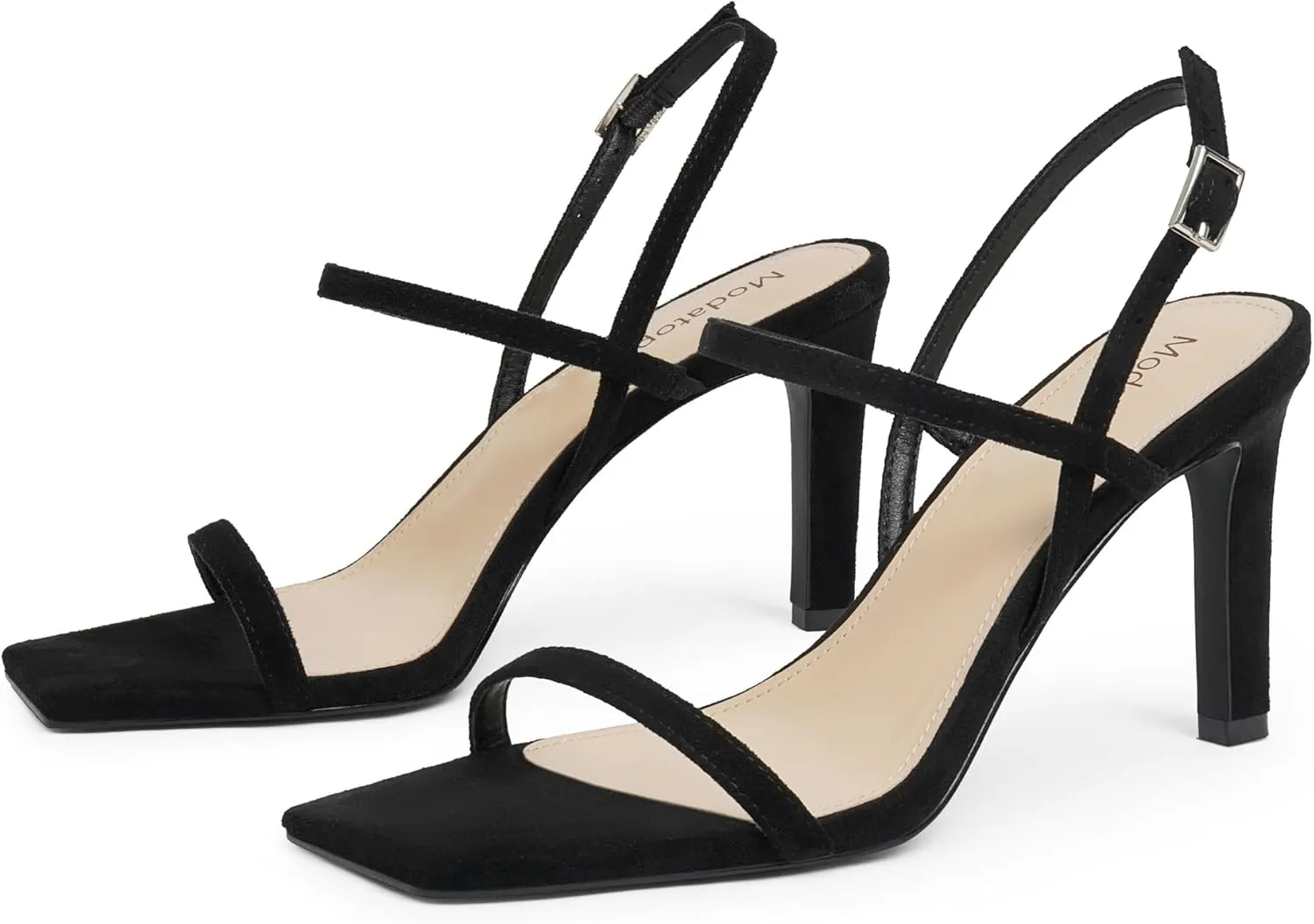 Modatope Womens Sandals Open Toe Strappy Sandals Ankle Strap High Heel Sandals for Women