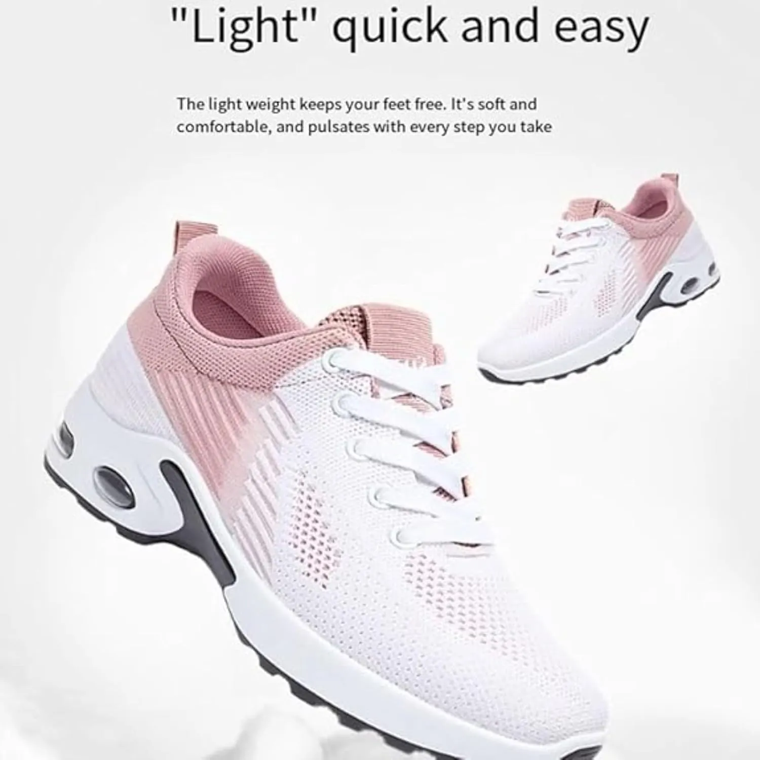 Musabela Orthopedic Shoes for Women, Rayootd Comfortable Orthotic Classic Shoes, Arch Support, Slip-On Air Cushion Running Sneakers for Gym Workout Sports