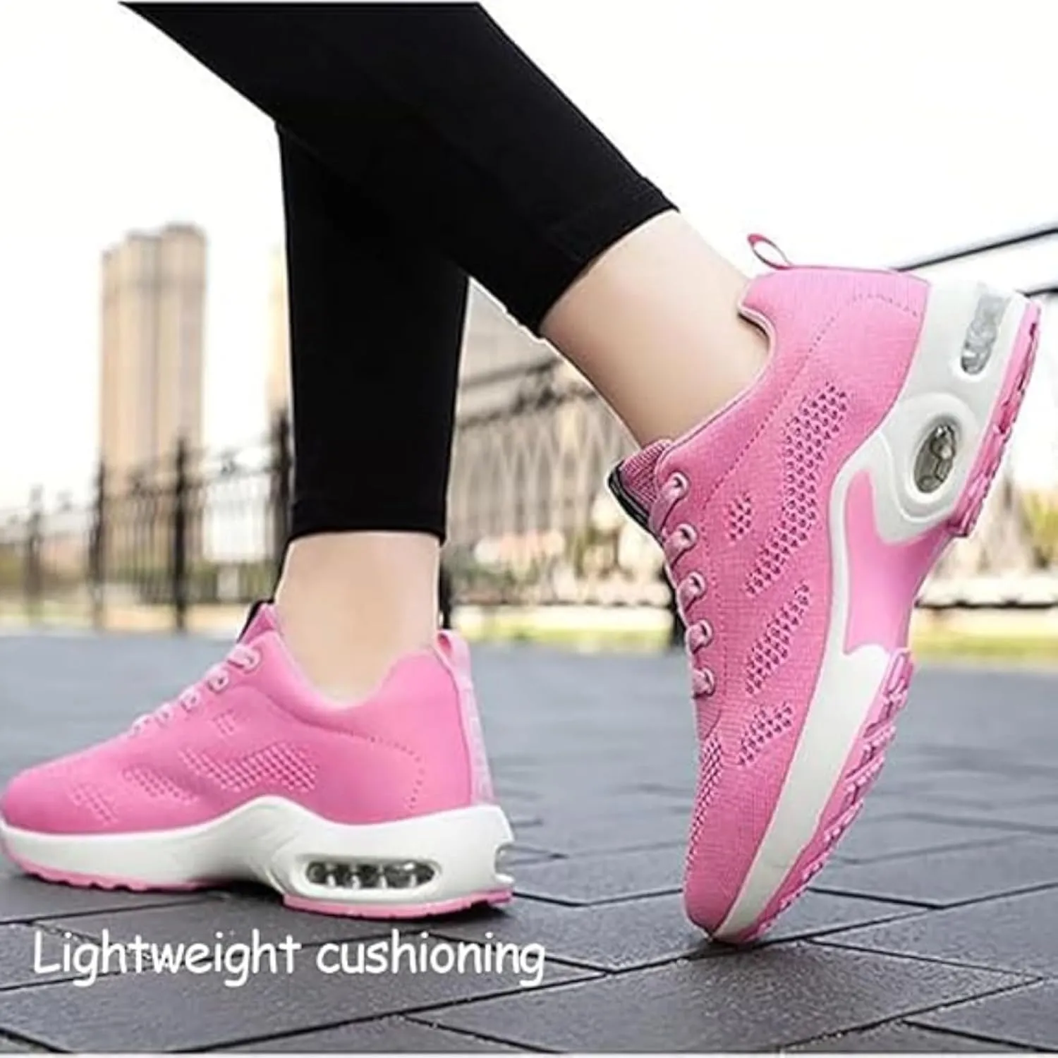 Musabela Orthopedic Shoes for Women, Rayootd Comfortable Orthotic Classic Shoes, Arch Support, Slip-On Air Cushion Running Sneakers for Gym Workout Sports