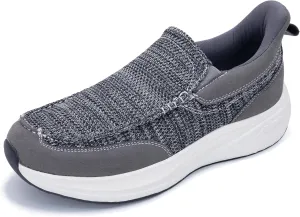 N BESUNEW Loafers for Men with Slip On/Comfortable Men's Arch Support Walking Shoes/Sneakers for Plantar Fasciitis US 7-13
