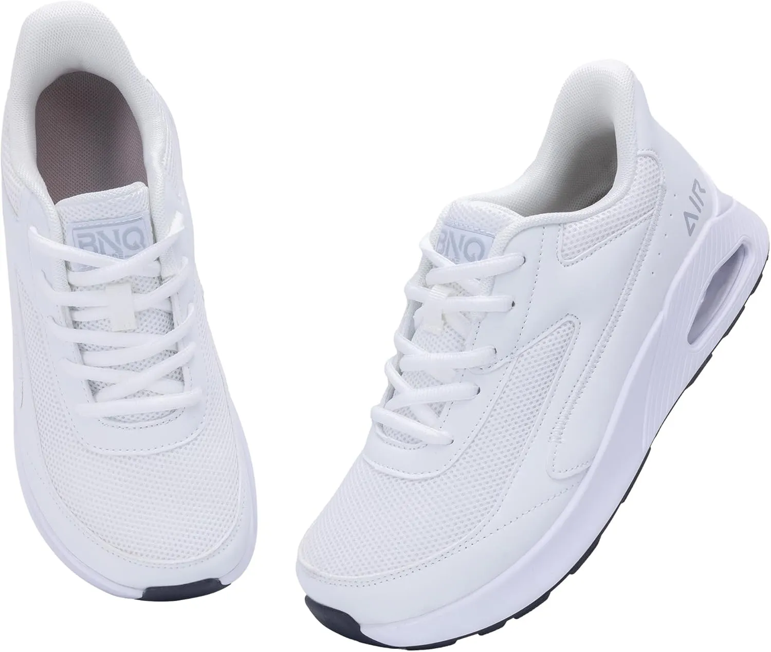 N BESUNEW Women's Wide Toe Box Walking Shoes Slip On Wide Width Running Sneakers Air Atheltic Tennis Shoes US 6-11