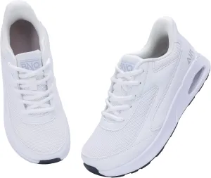 N BESUNEW Women's Wide Toe Box Walking Shoes Slip On Wide Width Running Sneakers Air Atheltic Tennis Shoes US 6-11