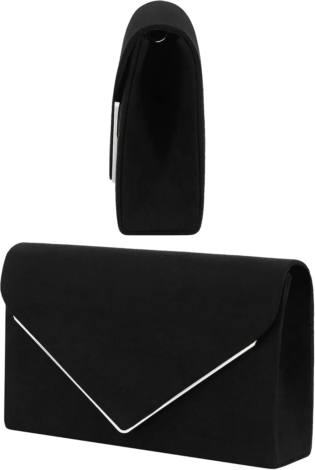 Naimo Flap Dazzling Small Clutch Bag Evening Bag With Detachable Chain