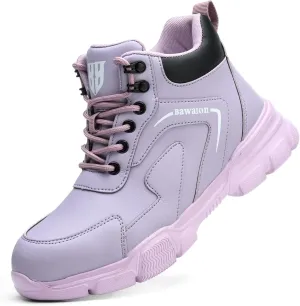 Nasogetch Waterproof Work Boots for Men Women Steel Toe Boots Lightweight Indestructible Slip Resistant Construction Safety Boots