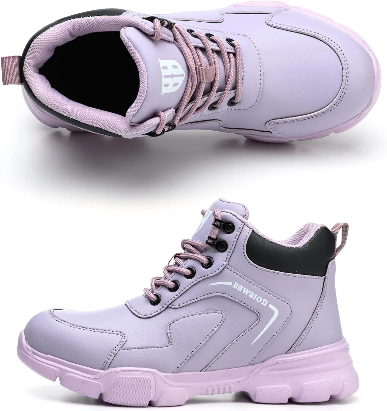 Nasogetch Waterproof Work Boots for Men Women Steel Toe Boots Lightweight Indestructible Slip Resistant Construction Safety Boots