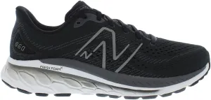 New Balance Fresh Foam X 860v13 Unisex Shoes Size 9, Color: Onyx Black/Pure White/Black