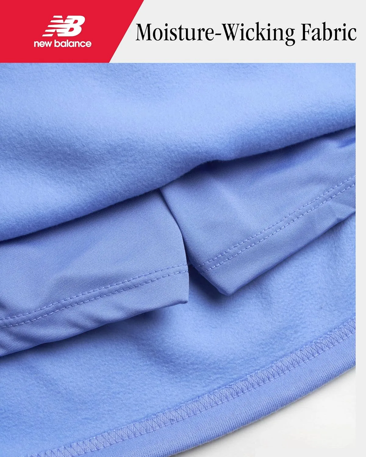 New Balance Girls Scooter Set - 2 Piece Soft Fleece Quarter-Zip Pullover and Activewear Skorts for Girls (Sizes: 7-12)