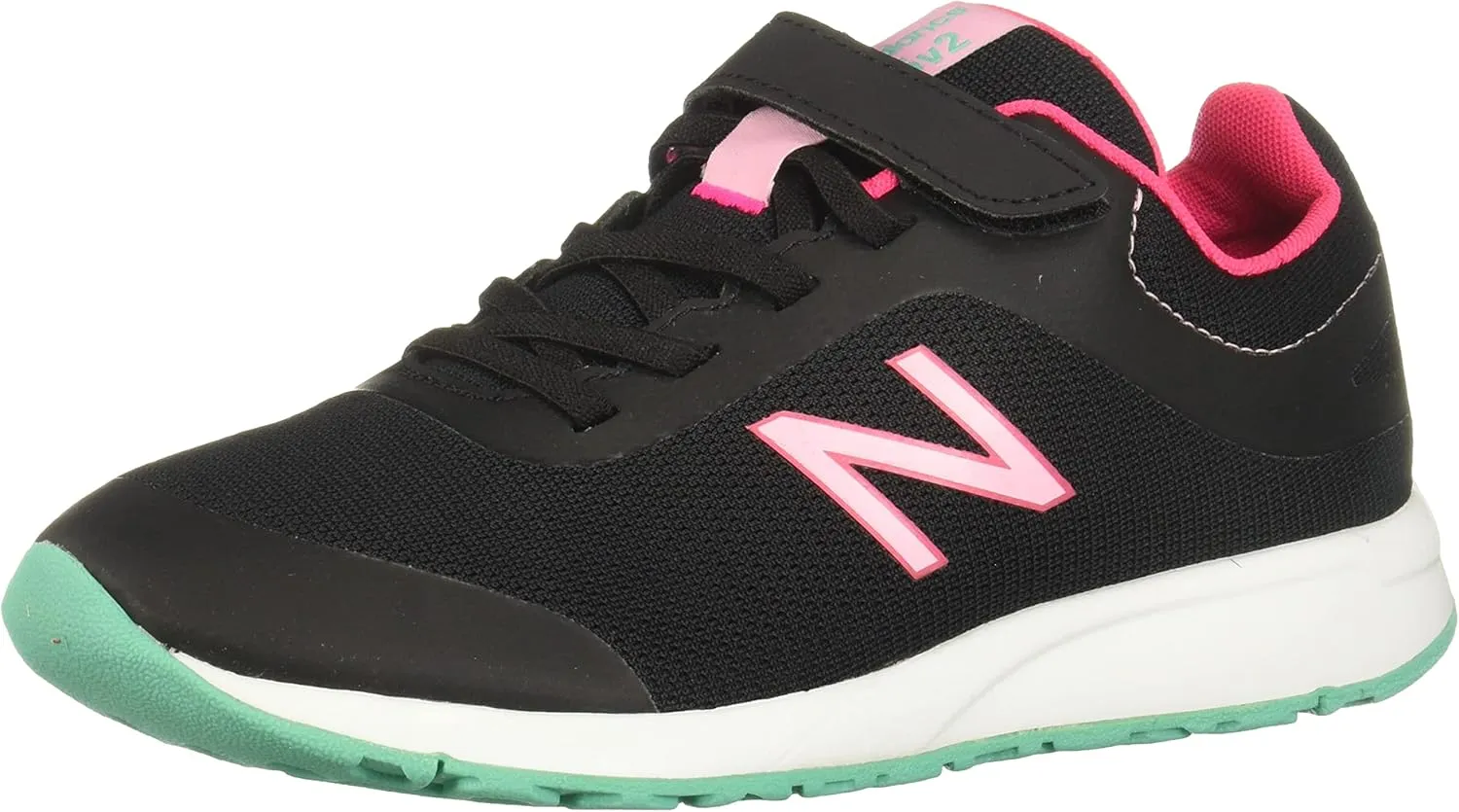 New Balance Kids' 455 V2 Hook & Loop Running Shoe