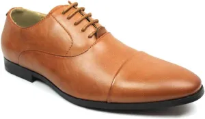 New Men's Cap Toe Dress Shoes Modern Lace Up Oxfords Formal