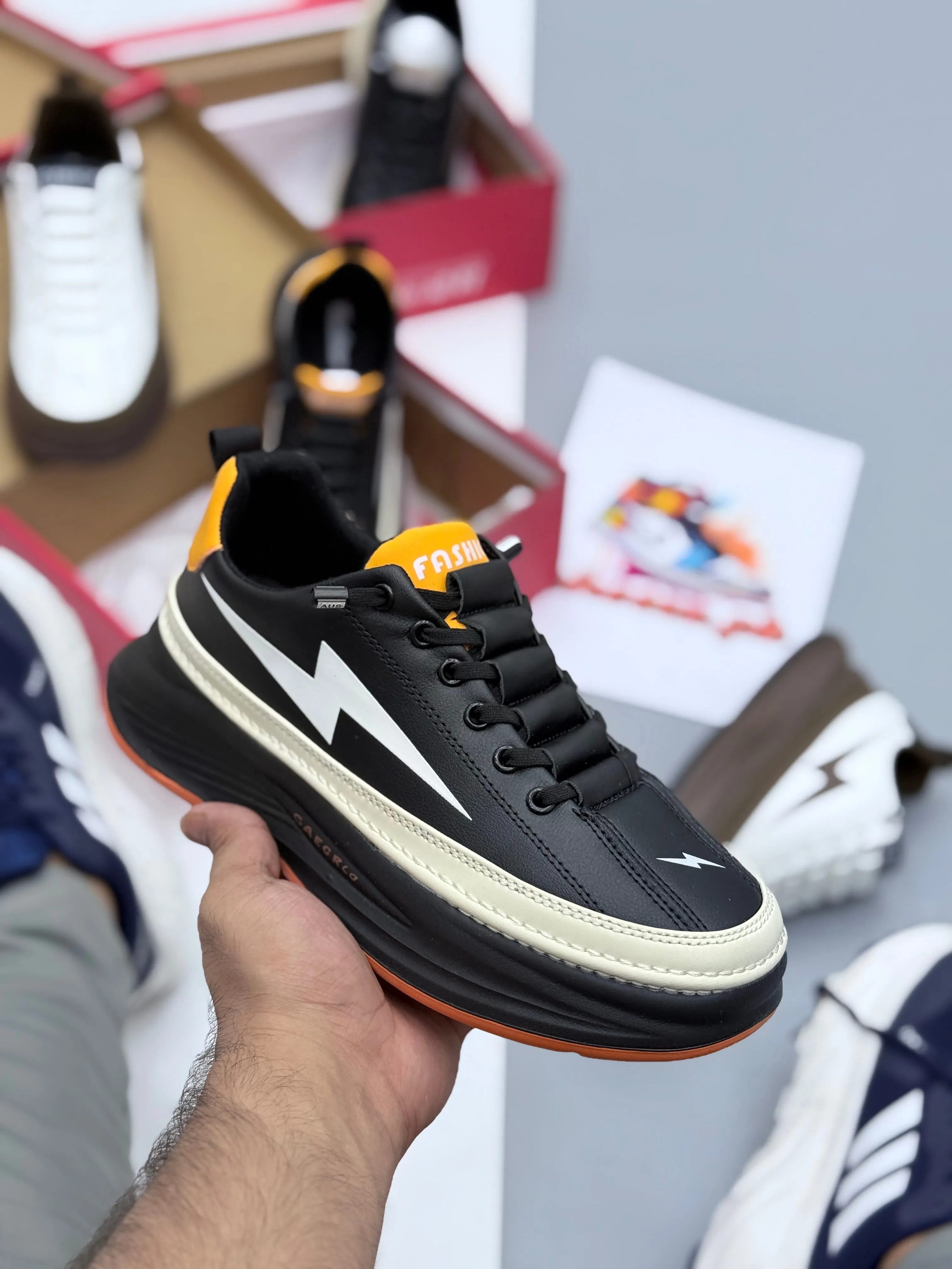 New sneakers flash