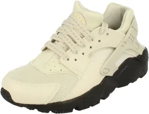 Nike Huarache Run GS Running Trainers DQ1103 Sneakers Shoes (UK 3.5 us 4Y EU 36, Light Bone University Gold 001)