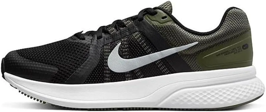 Nike Run Swift 2 Mens Running Trainers CU3517 Sneakers Shoes (UK 11 US 12 EU 46, Black Light Smoke Grey 007)