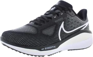 Nike Vomero 17 Women's Road Running Shoes (Extra Wide) (FN7998-001, Black/Anthracite/White) Size 10
