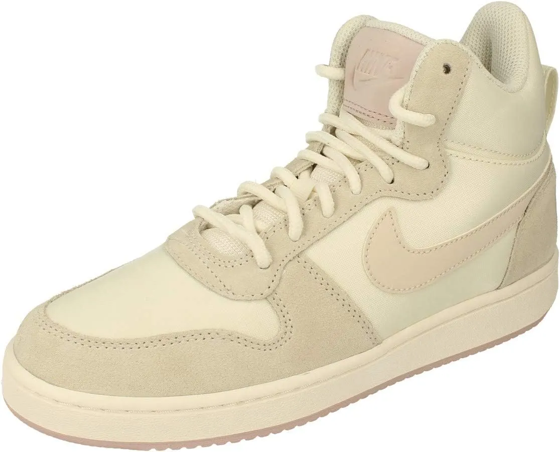 Nike Womens Court Borough Mid Prem Trainers 844907 Sneakers Shoes (UK 6.5 US 9 EU 40.5, sail Light Orewood Brown silt red 101)