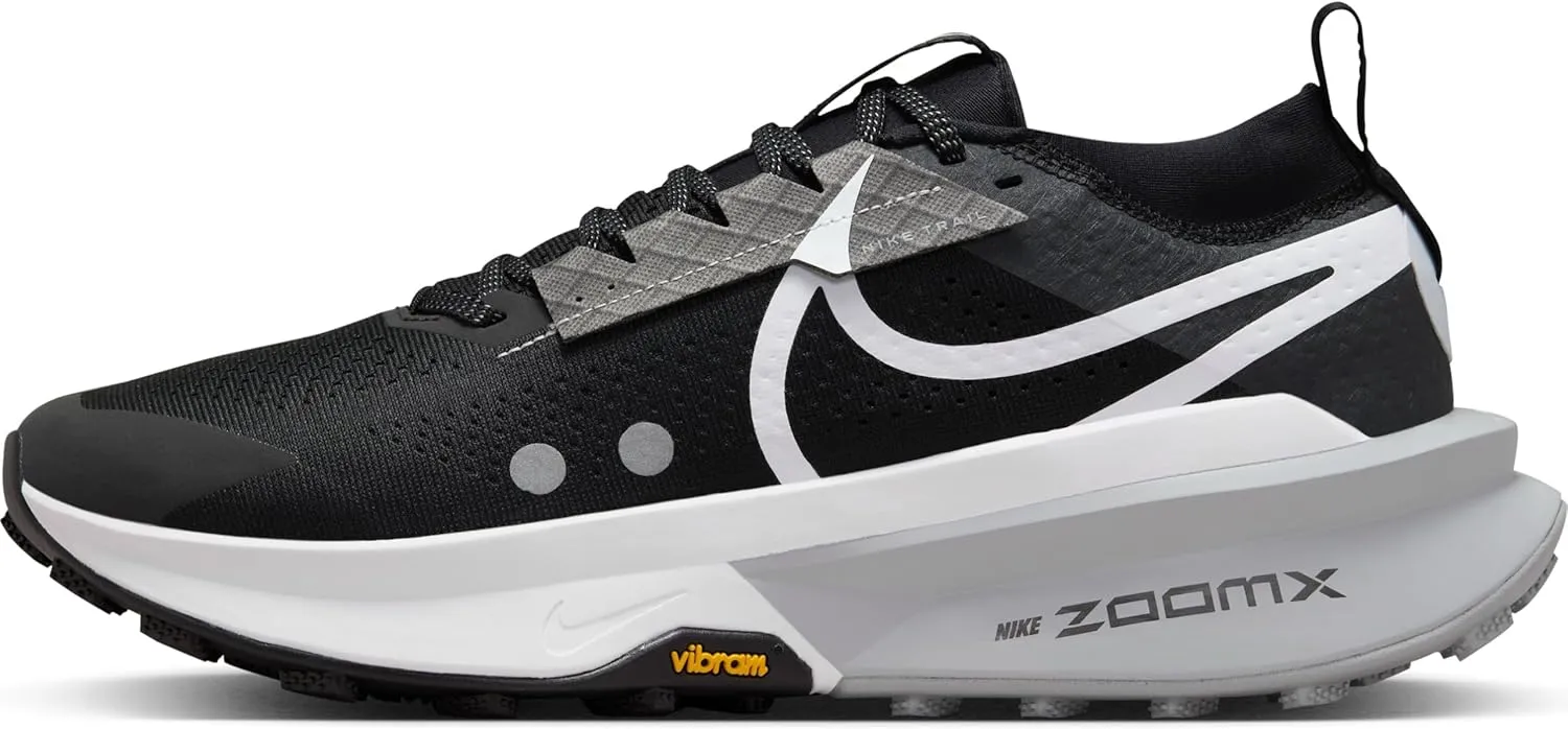 Nike Zegama 2 Men's Trail Running Shoes (FD5190-001, Black/Wolf Grey/Anthracite/White) Size 10.5
