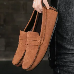 Non-Slip Casual Leather Men's Loafers