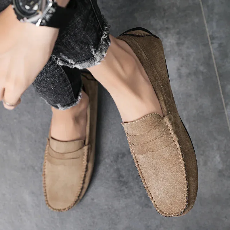 Non-Slip Casual Leather Men's Loafers