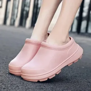 Non-Slip Kitchen Shoes for Professionals with Waterproof and Slip-Resistant Features