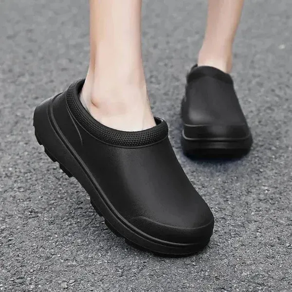 Non-Slip Kitchen Shoes for Professionals with Waterproof and Slip-Resistant Features