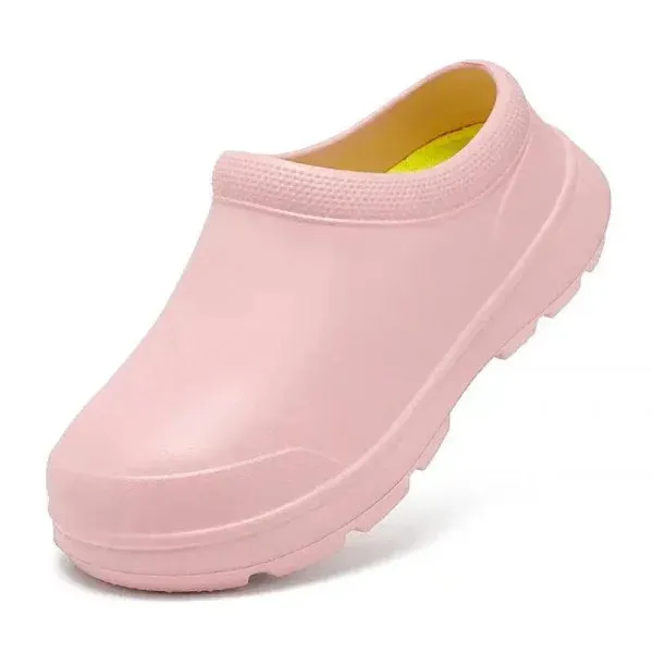 Non-Slip Kitchen Shoes for Professionals with Waterproof and Slip-Resistant Features