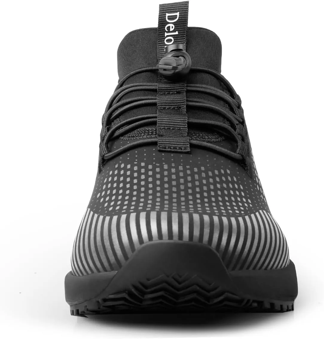 Non Slip Shoes for Women - Food Service & Restaurant, Waterproof Breathable, Lightweight Slip Resistant Sneakers for Kitchen & Nurse