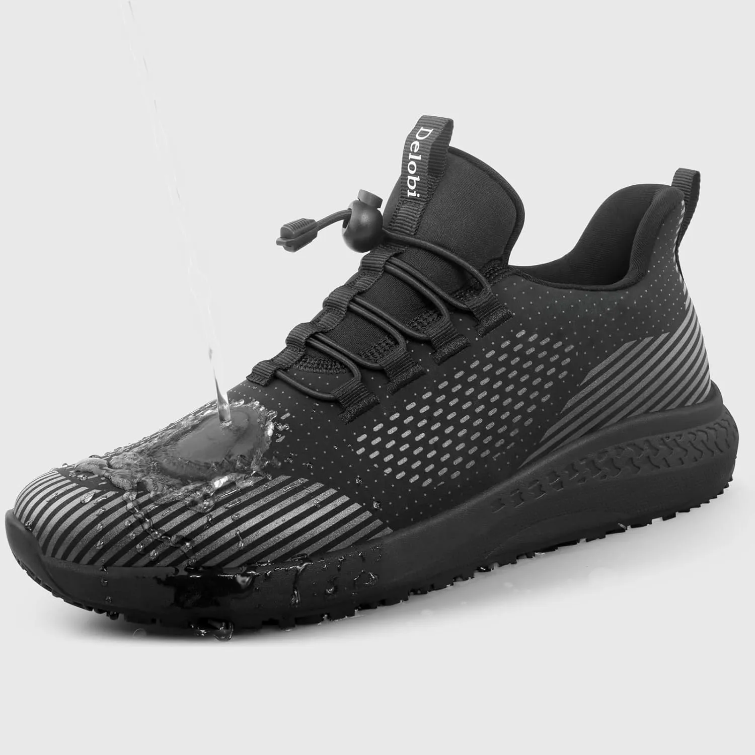 Non Slip Shoes for Women - Food Service & Restaurant, Waterproof Breathable, Lightweight Slip Resistant Sneakers for Kitchen & Nurse