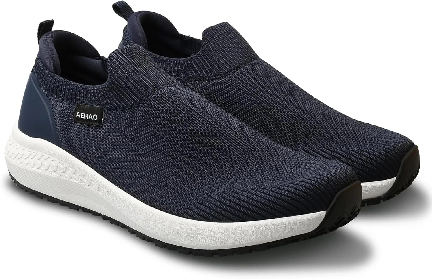 Non Slip Work Shoes for Men Food Service Slip On Chef Kitchen Shoes Waterproof Work Shoes Restaurant Slip Resistant Hospital Walking Sneakers Air Cushion Breathable Lightweight