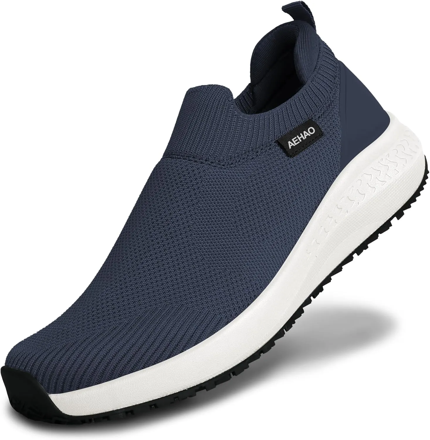 Non Slip Work Shoes for Men Food Service Slip On Chef Kitchen Shoes Waterproof Work Shoes Restaurant Slip Resistant Hospital Walking Sneakers Air Cushion Breathable Lightweight