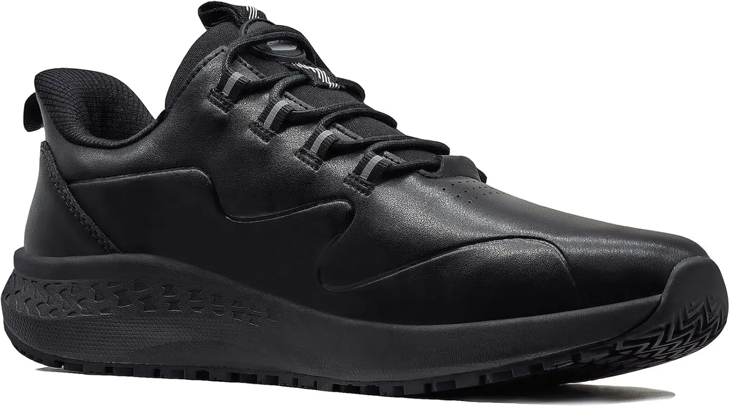 Non Slip Work Shoes for Men Slip on Waterproof Kitchen Chef Restaurant Walking Sneakers Comfortable Food Service Working Footwear Leather Nursing Shoe