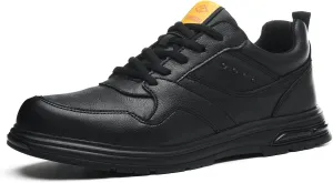 Non Slip Work Shoes for Men Waterproof Mens Slip Resistant Food Service Kitchen Restaurant Chef Shoes Comfortable Work Sneakers Casual