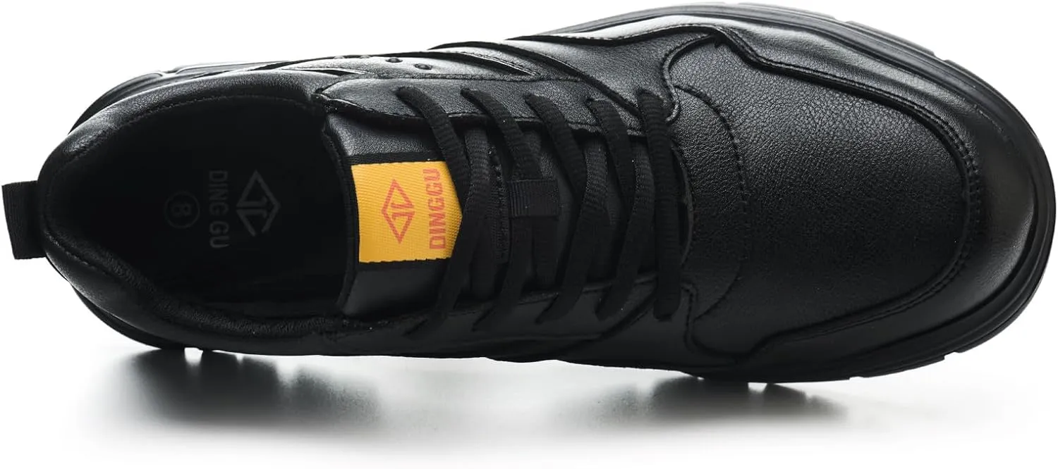 Non Slip Work Shoes for Men Waterproof Mens Slip Resistant Food Service Kitchen Restaurant Chef Shoes Comfortable Work Sneakers Casual