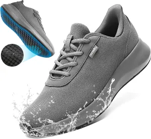 Non Slip Work Shoes for Men Women Restaurant Slip On Shoes for Mens,Slip Resistant Work Waterproof Sneakers Resistant Lightweight Comfortable Kitchen Chef Shoes Food Service