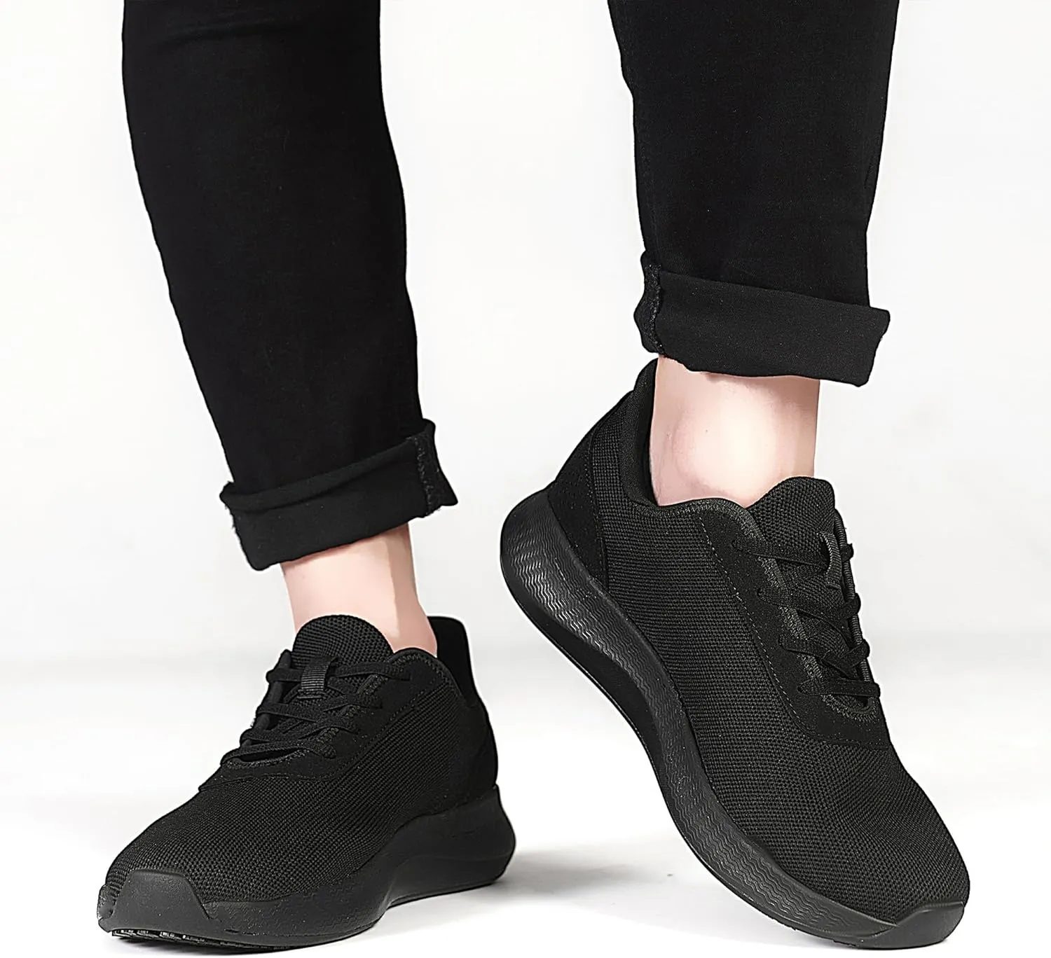 Non Slip Work Shoes for Men Women Restaurant Slip On Shoes for Mens,Slip Resistant Work Waterproof Sneakers Resistant Lightweight Comfortable Kitchen Chef Shoes Food Service
