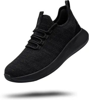 Non Slip Work Shoes for Women Slip Resistant Slip On Sneakers Food Service Lightweight Walking Shoes Kitchen Restaurant Black