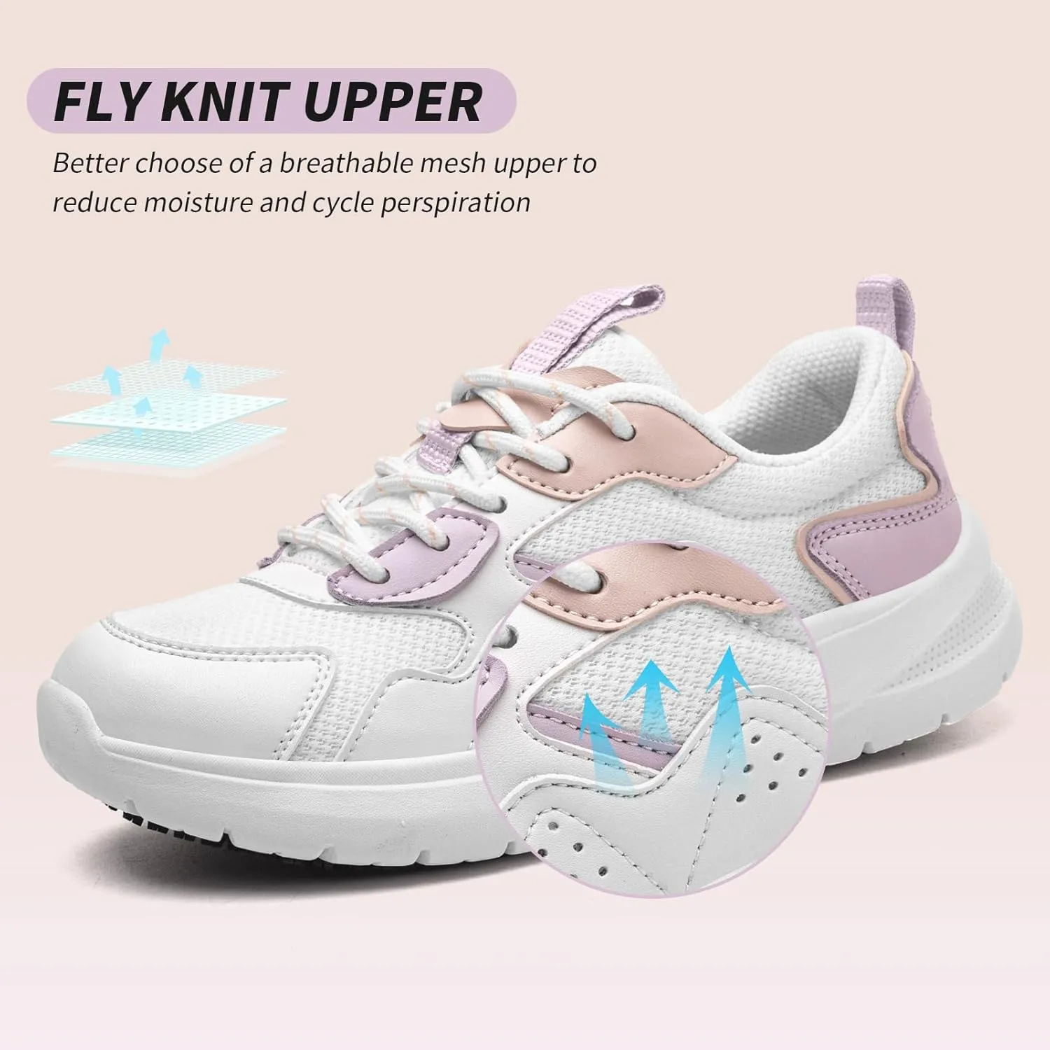 Non Slip Work Shoes Women Food Service Slip Resistant Restaurant Shoes Nursing Womens