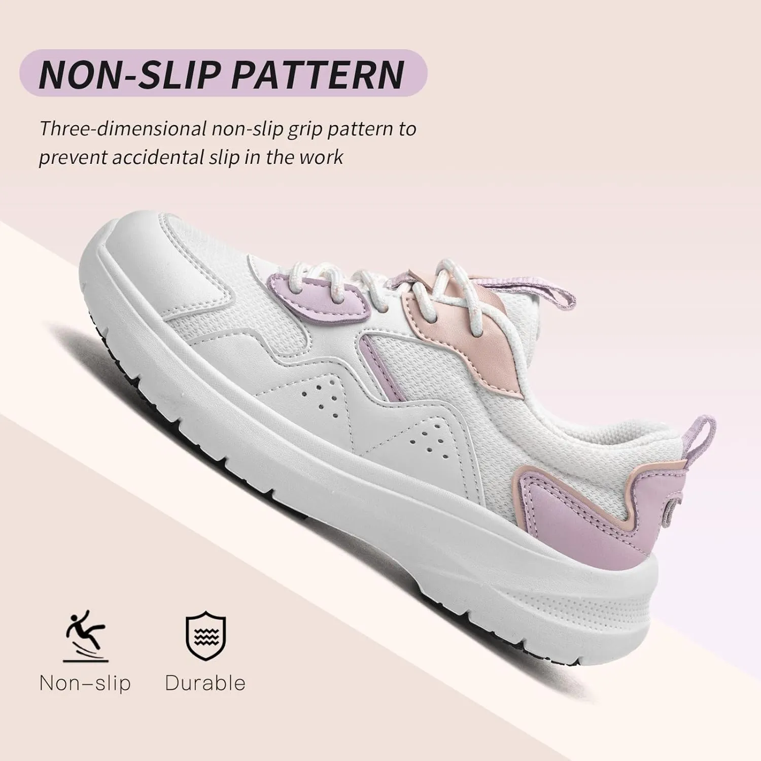 Non Slip Work Shoes Women Food Service Slip Resistant Restaurant Shoes Nursing Womens