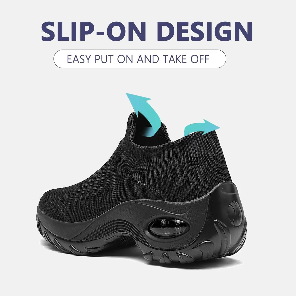 Non Slip Work Shoes Women, Walking Shoes Women, Work Gym Nurse Mesh Casual Fashion Sneakers Comfort Breathable Lightweight