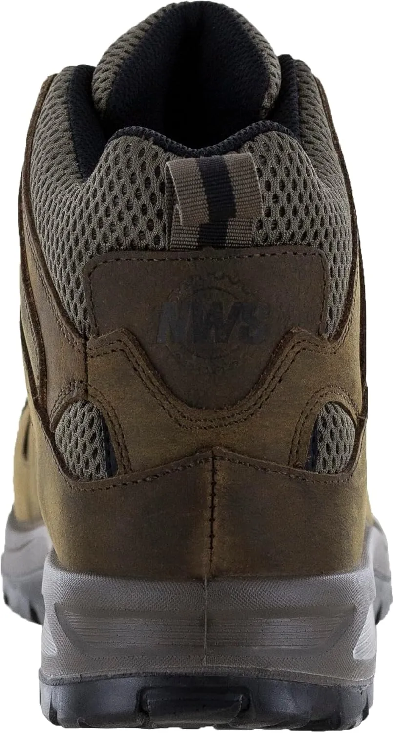 Northside Mens Axson Mid CT Composite Toe Waterproof Work Boots - Oil, Slip and Electrical Hazard Resistant Memory Foam with PU insole Waterproof Boot