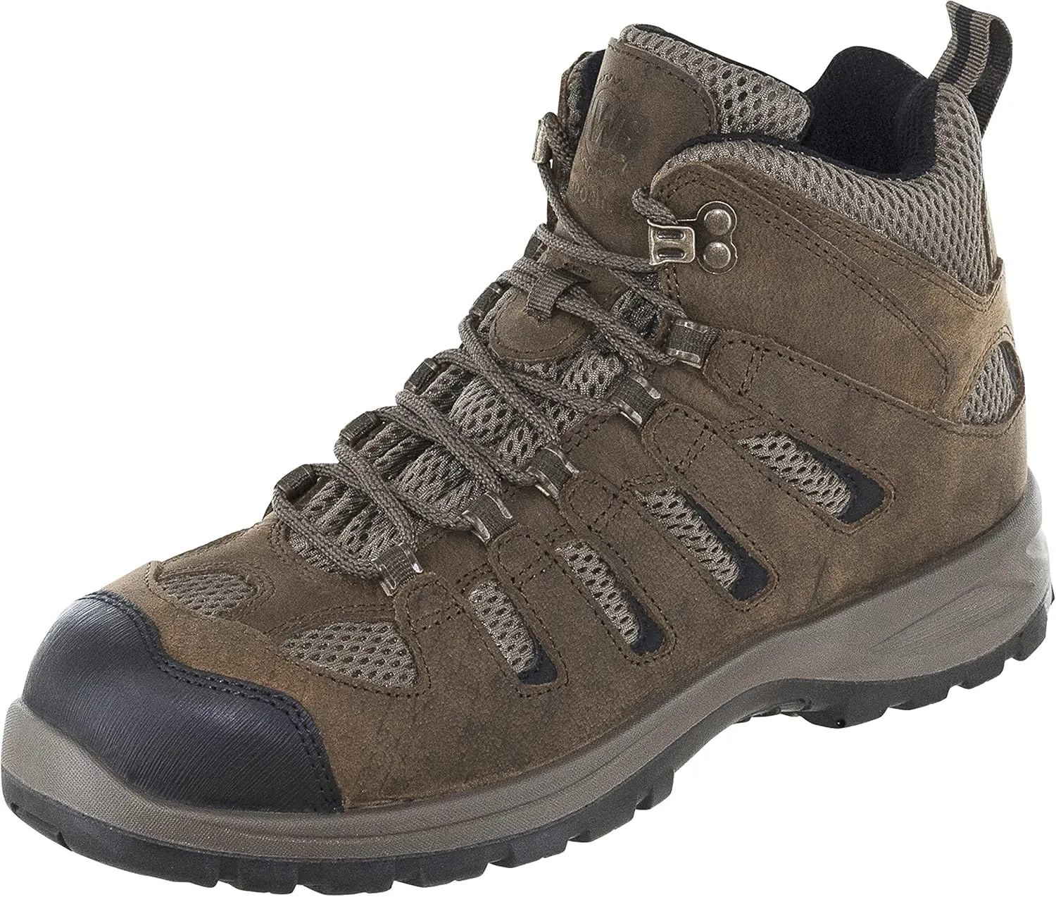 Northside Mens Axson Mid CT Composite Toe Waterproof Work Boots - Oil, Slip and Electrical Hazard Resistant Memory Foam with PU insole Waterproof Boot