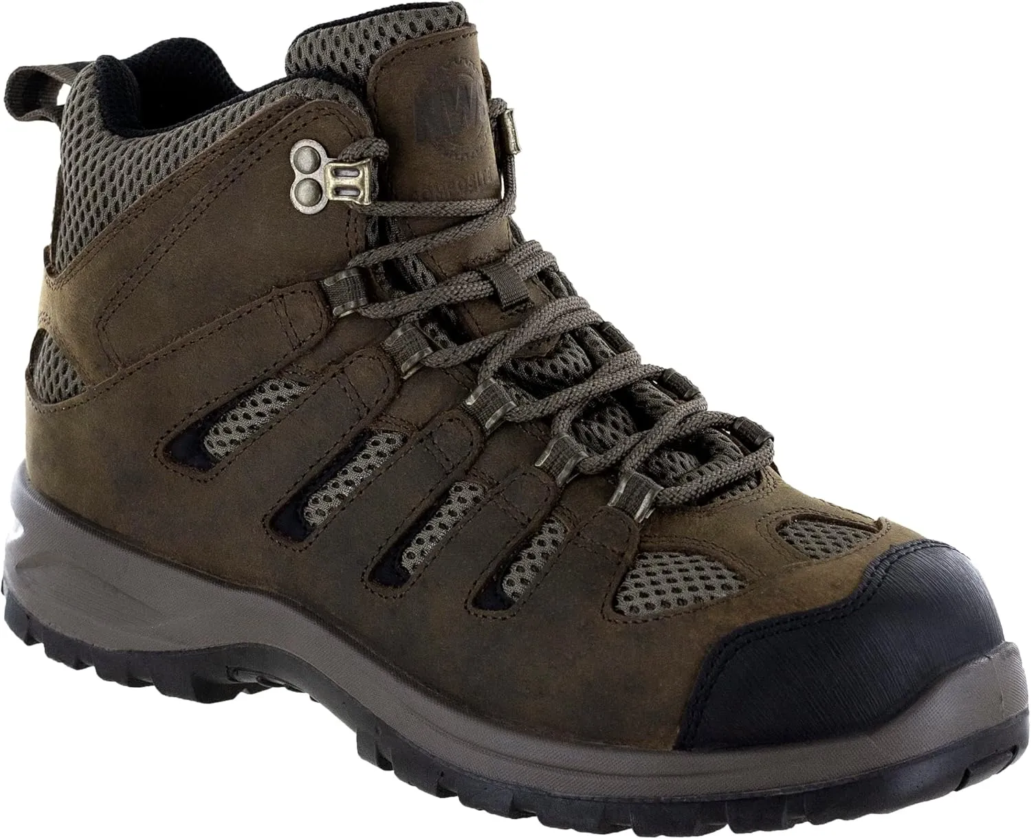 Northside Mens Axson Mid CT Composite Toe Waterproof Work Boots - Oil, Slip and Electrical Hazard Resistant Memory Foam with PU insole Waterproof Boot