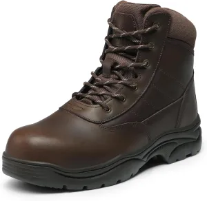 NORTIV 8 Men's Steel Toe Work Boots Breathable Ankle Safety Industrial & Construction Boots CONTRACTOR