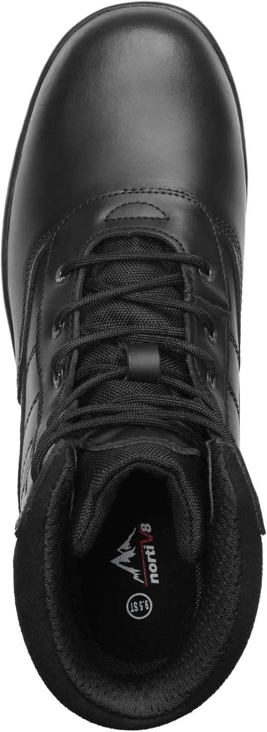 NORTIV 8 Men's Steel Toe Work Boots Breathable Ankle Safety Industrial & Construction Boots CONTRACTOR