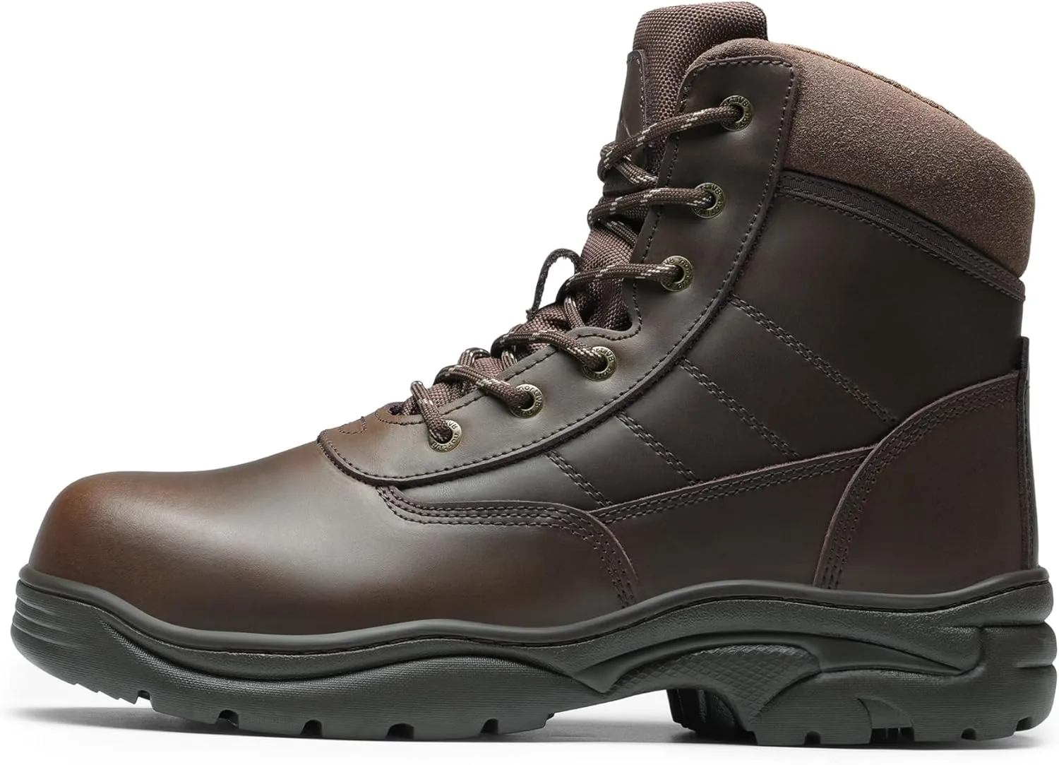 NORTIV 8 Men's Steel Toe Work Boots Breathable Ankle Safety Industrial & Construction Boots CONTRACTOR
